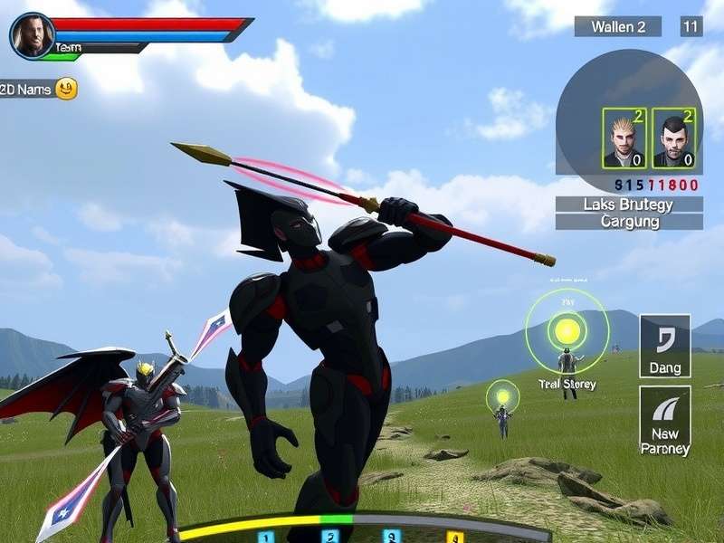 Mace Vanguard Titan Gameplay Screenshot